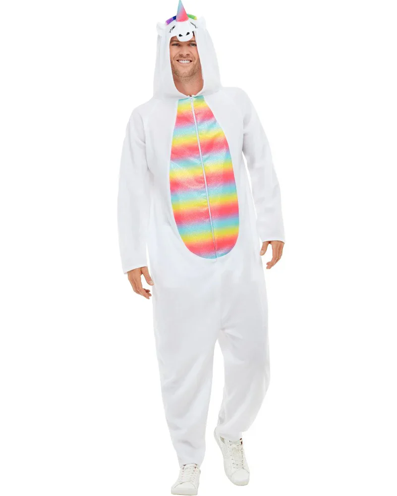 Unicorn Jumpsuit Adult Costume - Image 2