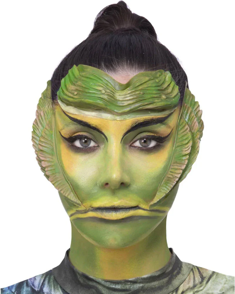 Universal Monsters Creature From The Black Lagoon FX Appliance Transfer Prosthetic Cosmetics Kit - Image 4