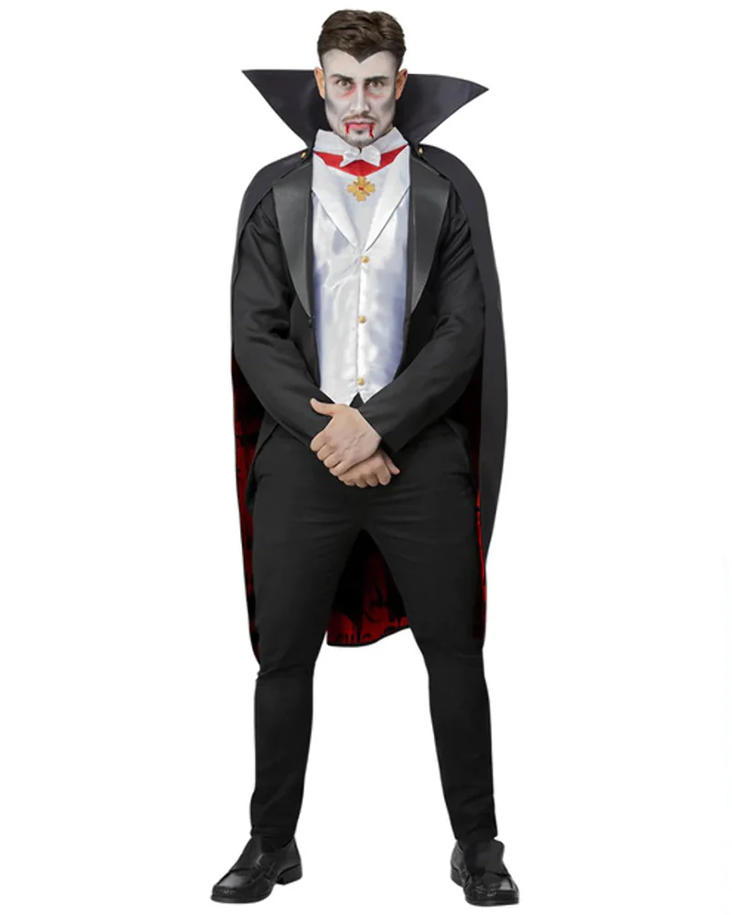 Universal Studios Monsters Dracula Vampire Deluxe Mens Costume - Image 2