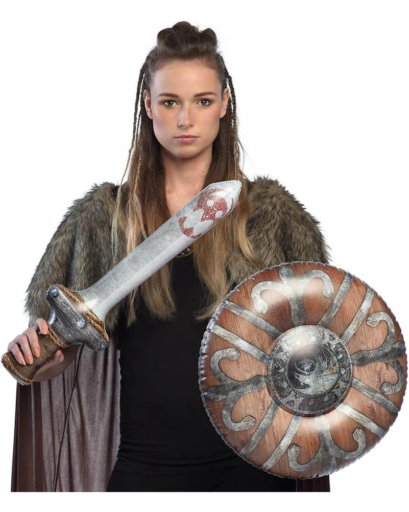 Viking Inflatable Sword and Shield Set - Image 2