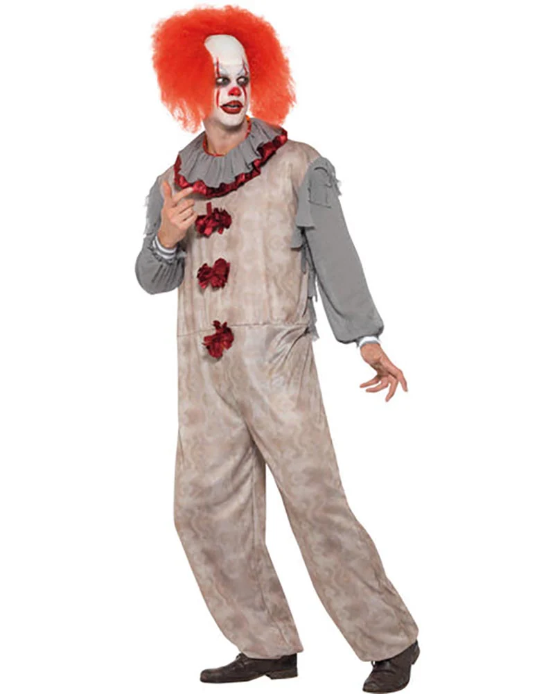 Vintage Clown Mens Costume