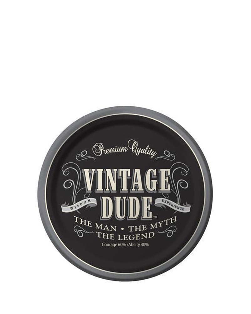 Vintage Dude 18cm Party Plates Pack of 8 - Image 2