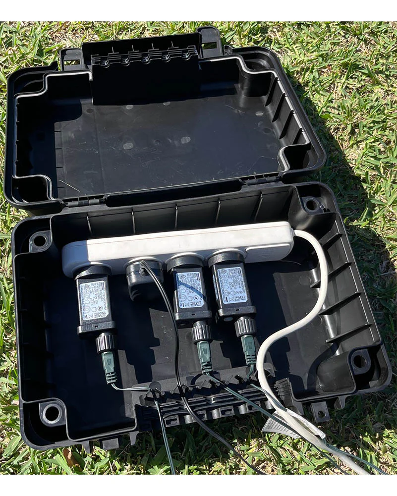 Weather Proof Power Box with Hinged Lid - Image 10