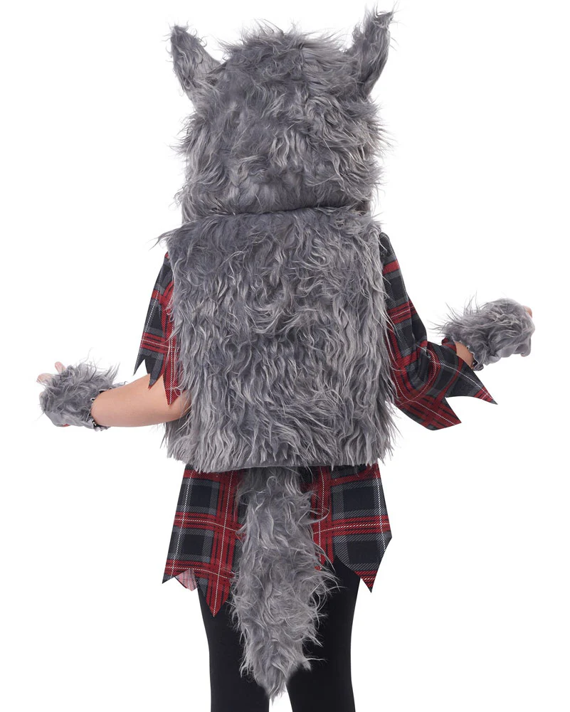 Wee Wolf Toddler Girls Costume - Image 4