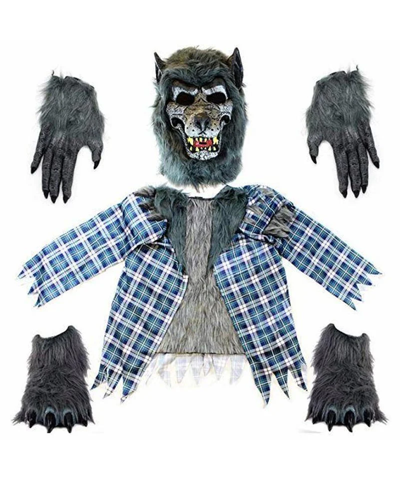 Werewolf Deluxe Complete Kids Costume - Image 2