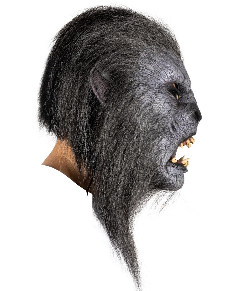 Werewolf Gray Wolfman Premium Mask - Image 2