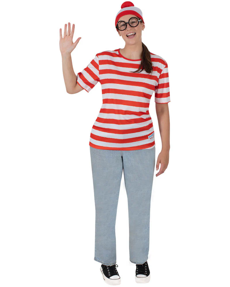 Wheres Wally Adult Book Week Costume - Image 3