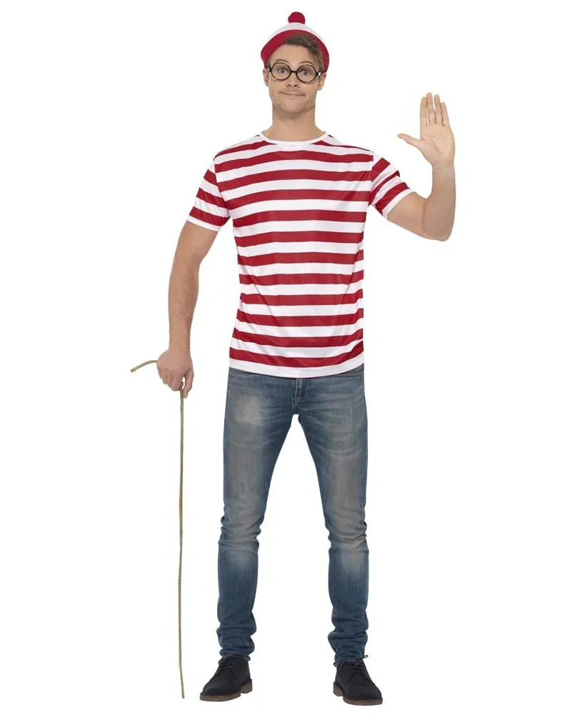 Wheres Wally Adult Book Week Costume Kit