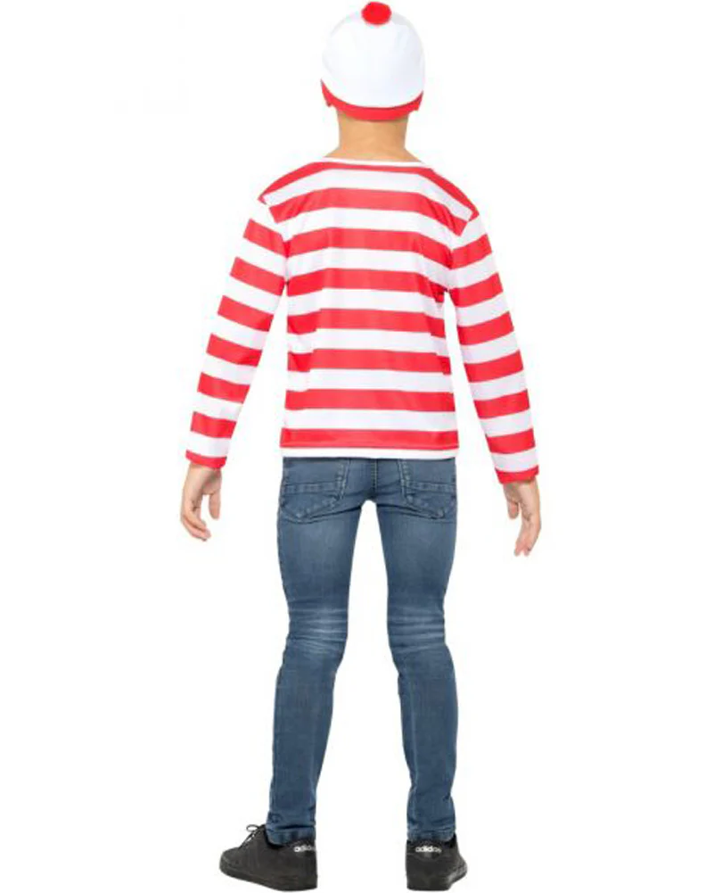 Wheres Wally Kids Top Glasses and Hat Book Week Kit - Image 4