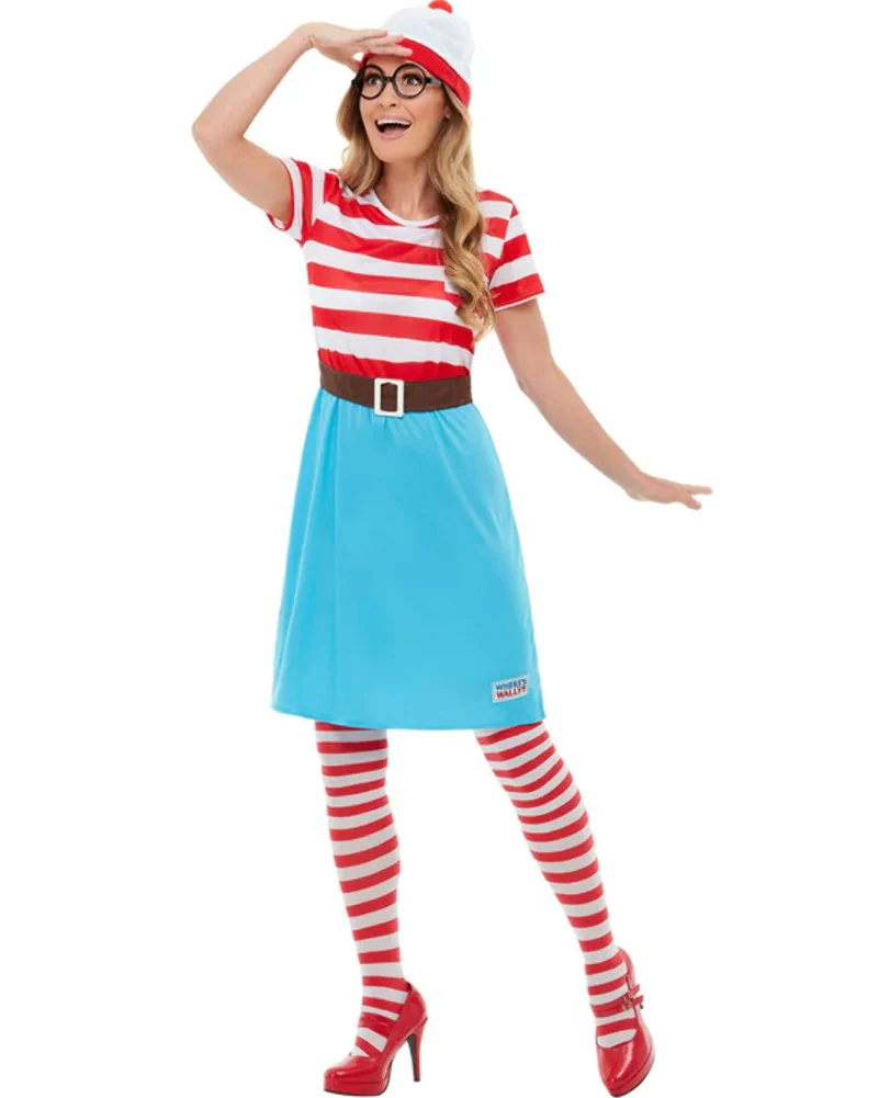 Wheres Wally Wenda Classic Womens Book Week Costume