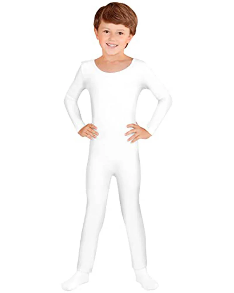 White Bodysuit Kids Costume - Image 3