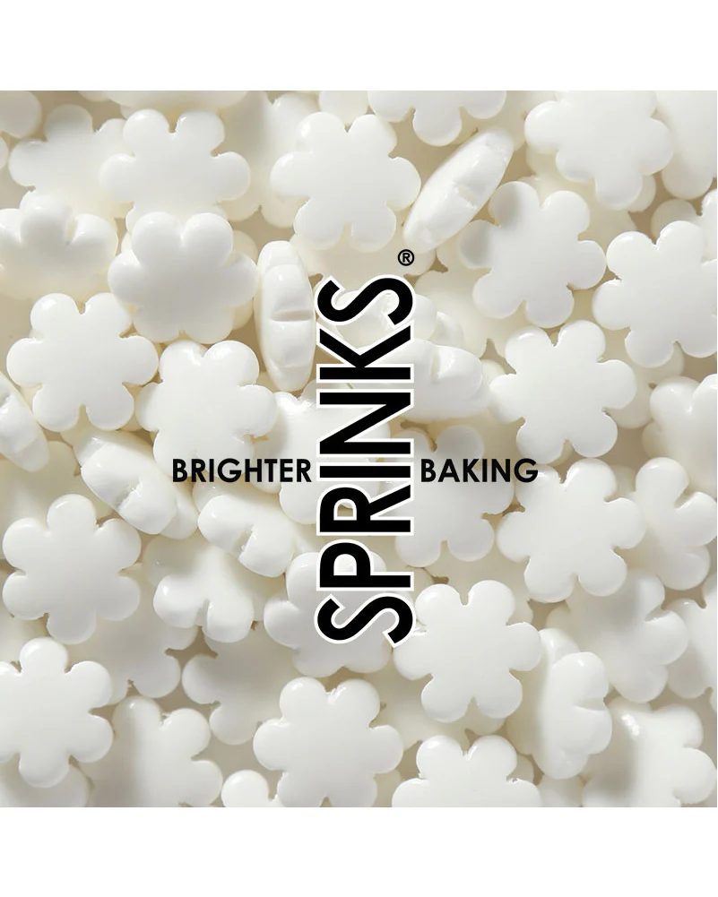 SPRINKS White Daisy Sprinkles 500g - Image 3
