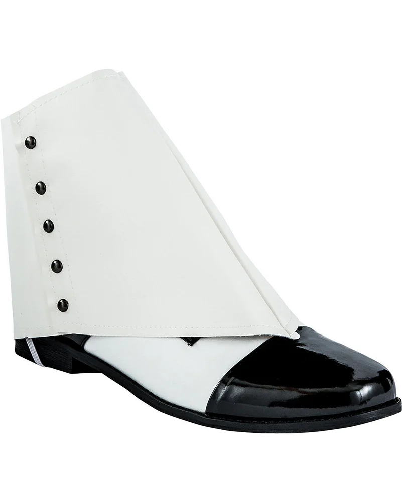 20s White Gangster Spats - Image 2