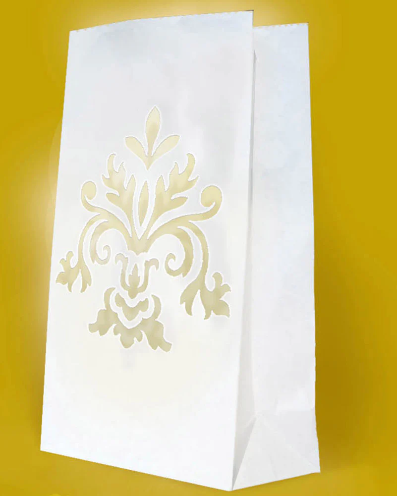 White Paper Luminaries Pack of 24