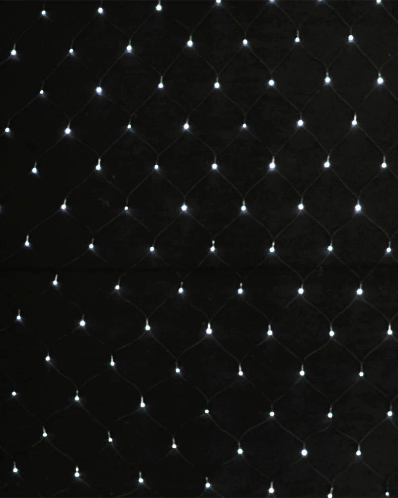 White Solar 1200 Piece Net Lights 10m x 2.6m - Image 3