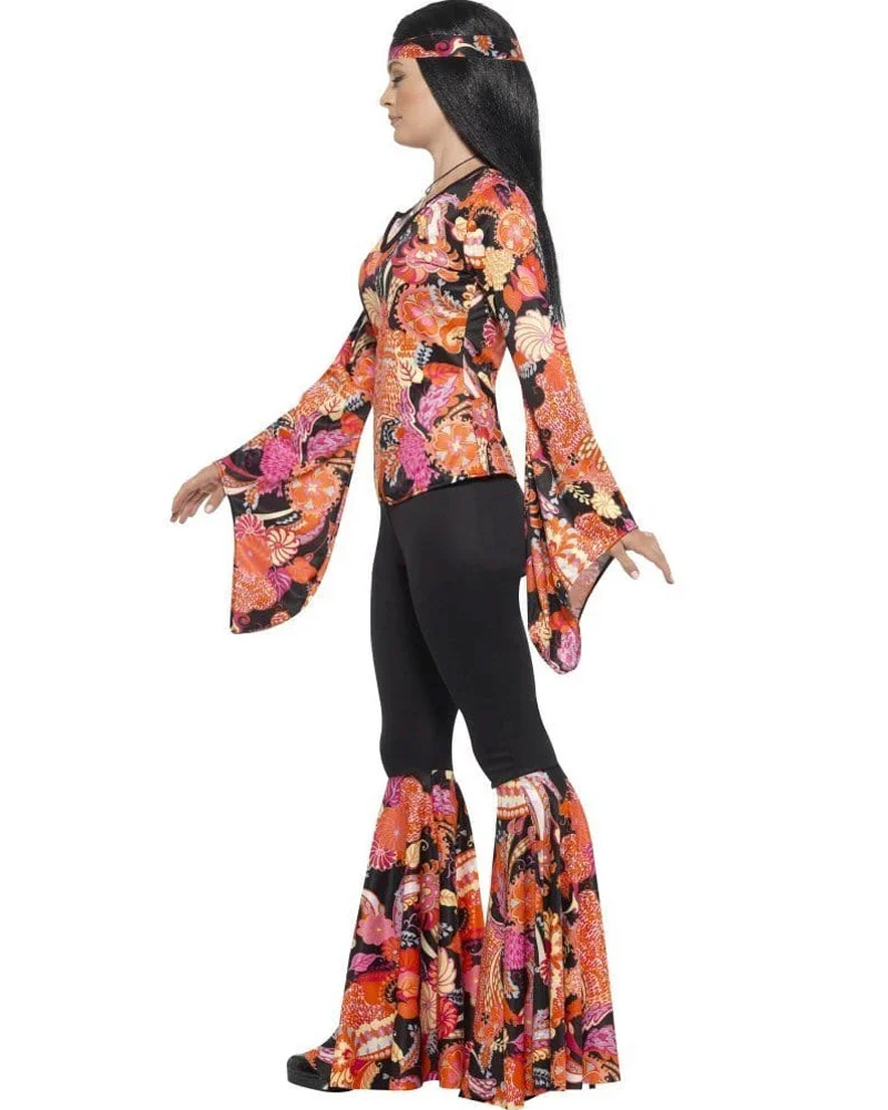 60s Willow the Hippie Womens Costume - Image 2