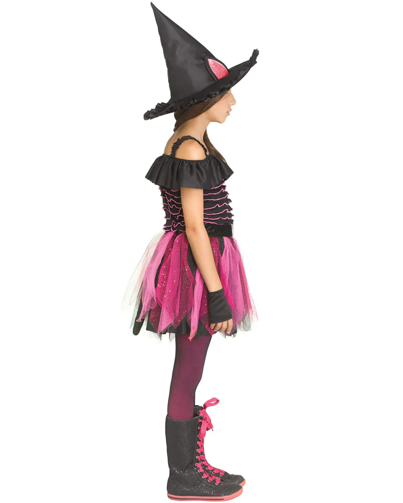 Witchy Kitty Girls Costume - Image 3