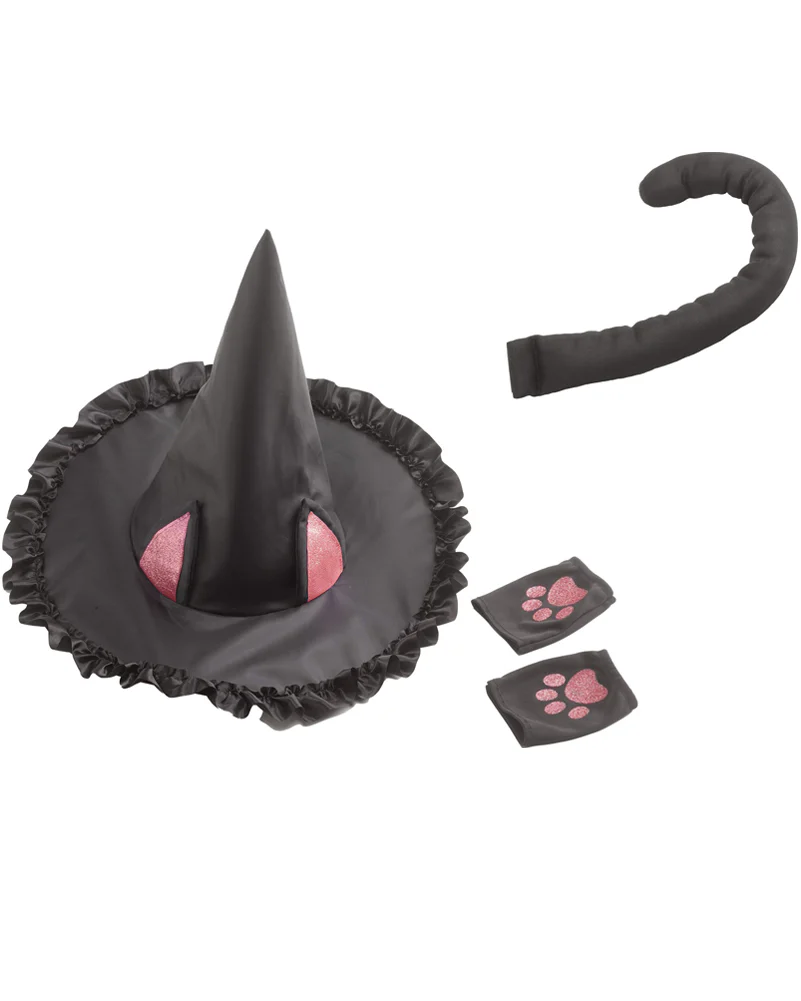 Witchy Kitty Girls Costume - Image 4