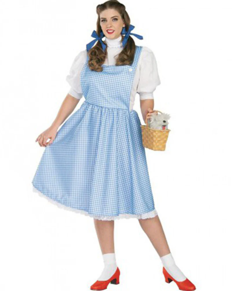 Wizard of Oz Dorothy Deluxe Plus Size Womens Book Week Costume