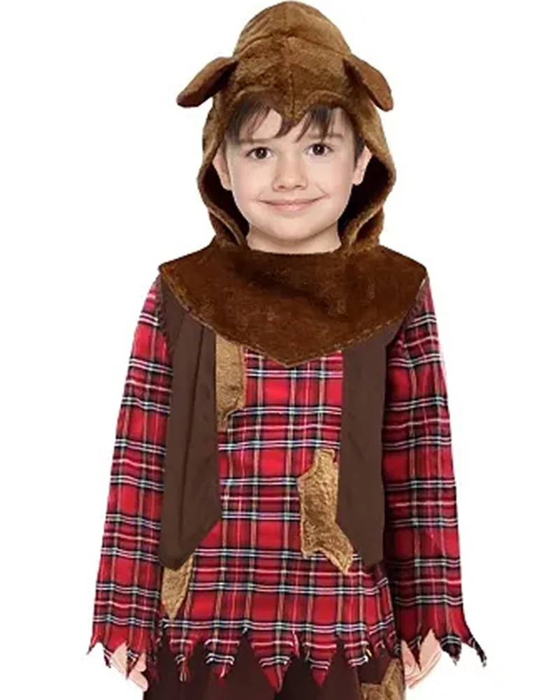 Wolf Boy Kids Costume - Image 2
