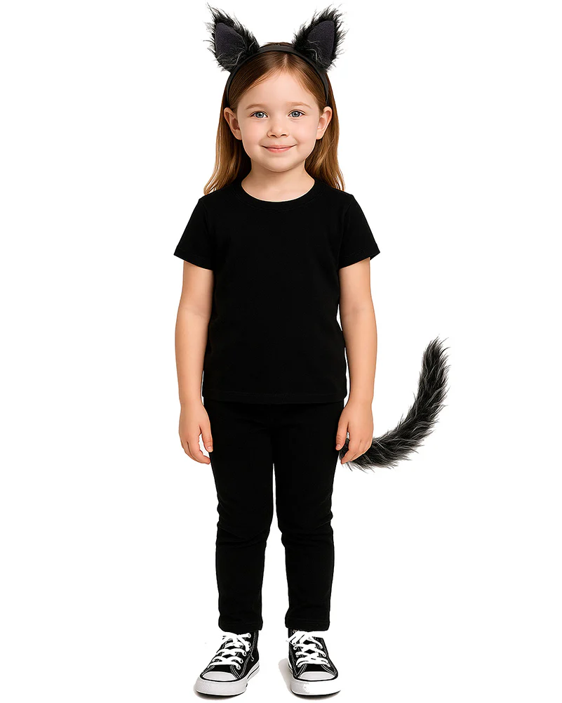 Wolf Headband and Tail Set