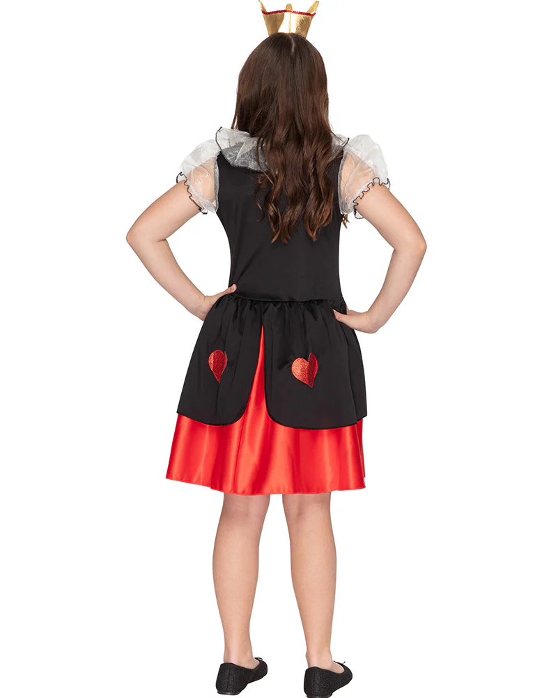 Wonderland Queen of Hearts Deluxe Toddler Book Week Costume - Image 2
