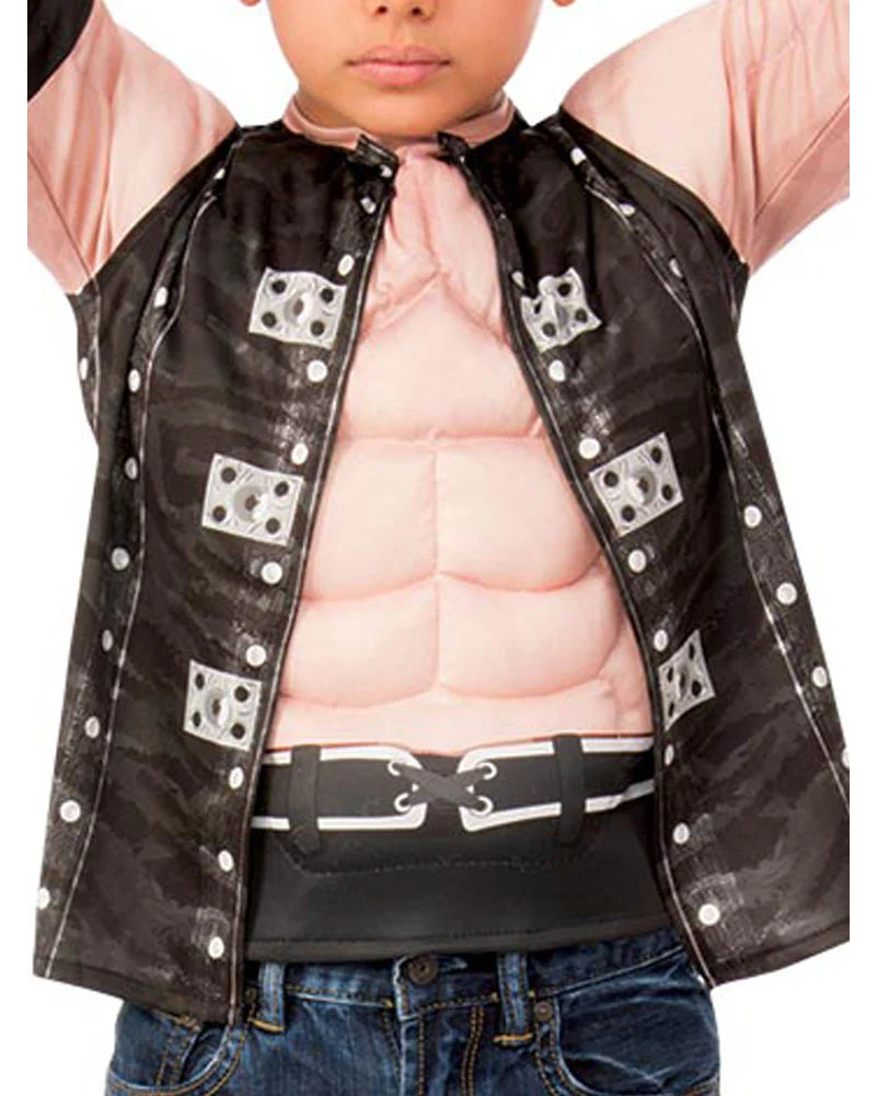 WWE AJ Styles Top and Gloves Costume Kit - Image 3