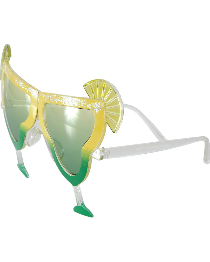 Yellow and Green Margarita Deluxe Glasses - Image 3
