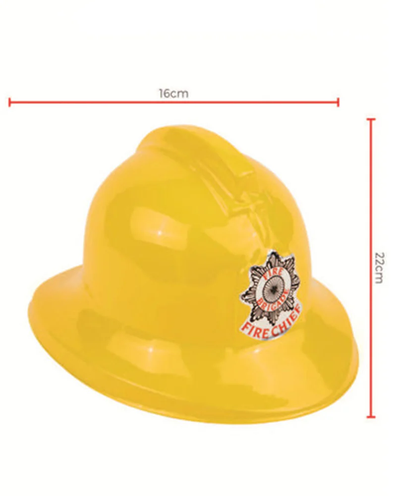 Yellow Fire Fighter Kids Hat - Image 3