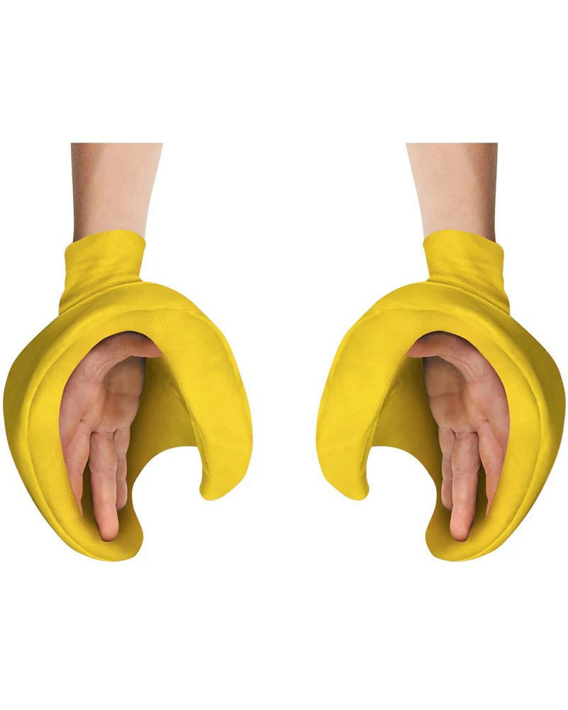 Yellow Lego Hands Kids Gloves - Image 2