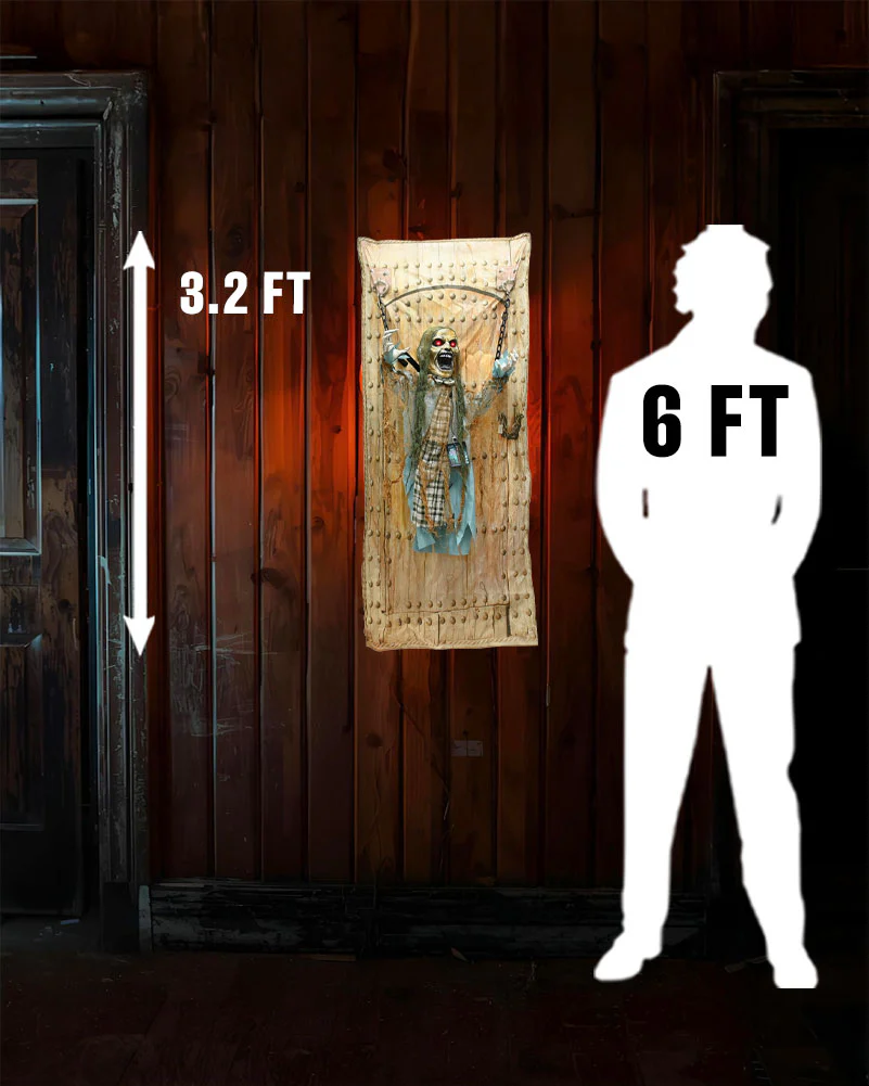 Zombie Door Hanger Animatronic 1m - Image 3